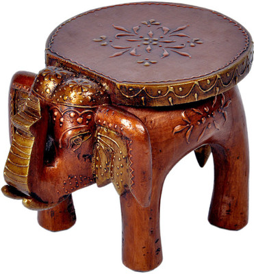 36% OFF on UFC Mart Designer Elephant Stool Handicraft Gift Decorative Showpiece - 15 cm(Wood, Brown) 36% OFF on UFC Mart Designer Elephant Stool Handicraft Gift Decorative Showpiece - 15 cm(Wood, Brown)