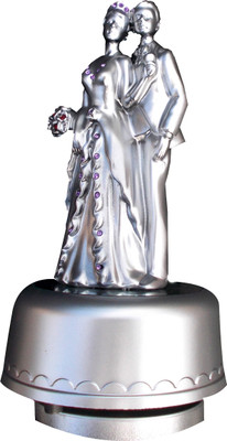 

volik Decorative Showpiece - 12 cm(Alloy, Grey)