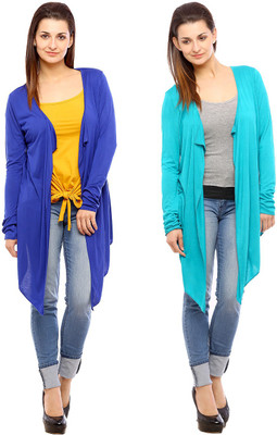 

Vvoguish Women's Shrug, Blue;blue29