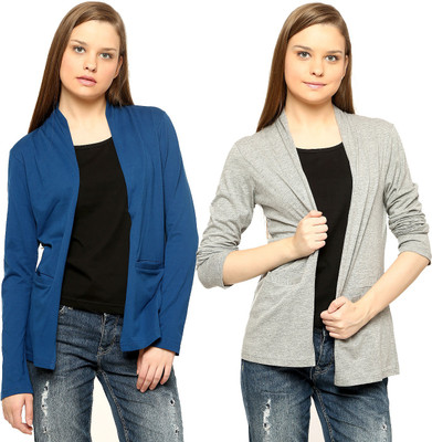 

Vvoguish Women's Shrug, Greyblue39