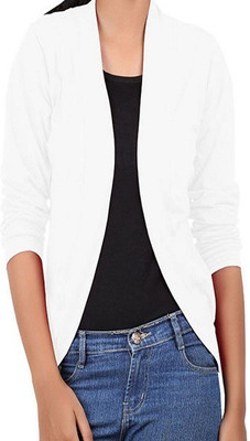 

WellFitLook Women's Shrug, White