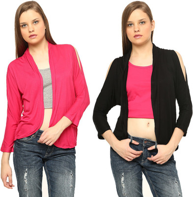 

Vvoguish Women's Shrug, Blackpink4