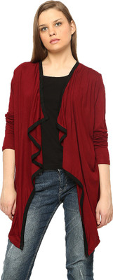 

Vvoguish Women's Shrug, Maroon19