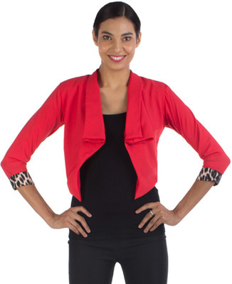 Vea Kupia Women's Shrug, Red