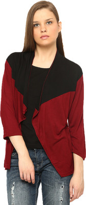 

Vvoguish Women's Shrug, Blackmaroon