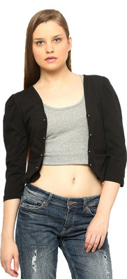 

Vvoguish Women's Shrug, Blacka