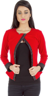 

Vea Kupia Women's Shrug, Red & black