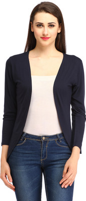 

Cottinfab Women' Shrug, Blue