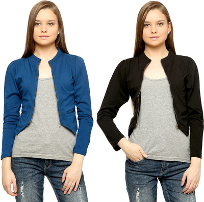 

Vvoguish Women's Shrug, Black;blue40