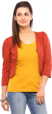 

Vvoguish Women' Shrug, Rust