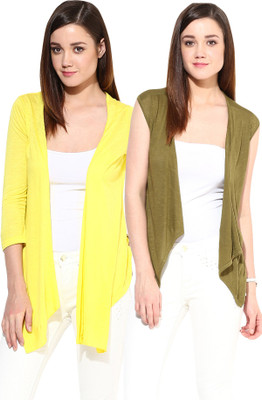 

Trend18 Women's Shrug, Military;yellow