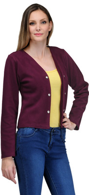 

Stilestreet Women's Shrug, Burgundy