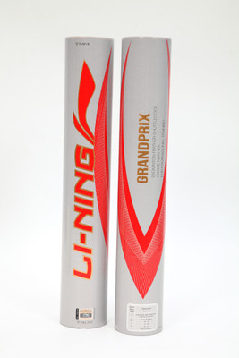 

Li-Ning GrandPrix Feather Shuttle - White(Medium, 77, Pack of 12)