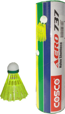 

Cosco Aero 737 Nylon Shuttle - Multicolor(Slow, 75, Pack of 6)
