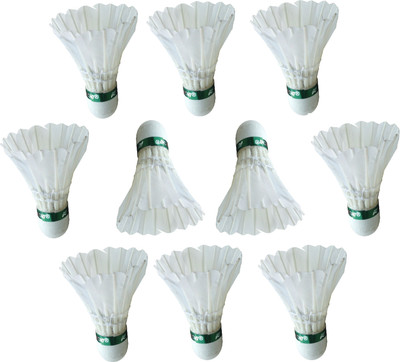 

KAMACHI 9006-1 Feather Shuttle - White(Medium, 77, Pack of 10)