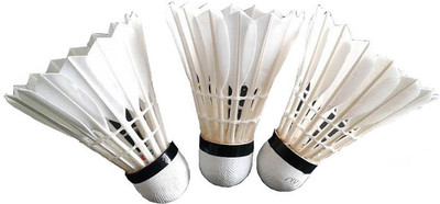 

Scizkraft plus Feather Shuttle - White(Medium, 77, Pack of 3)