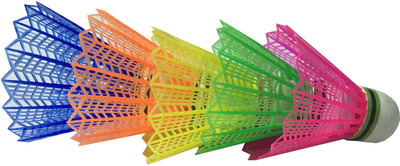 

Nongi 200 Plastic Shuttle - Multicolor(Medium, 77, Pack of 5)