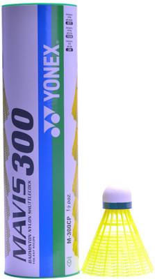 

Yonex Mavis 300 Nylon Shuttle - Yellow(Slow, 75, Pack of 1)
