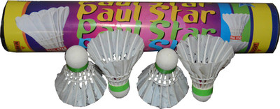 

Paul Star White Feather Feather Shuttle - White(Medium, 77, Pack of 1)