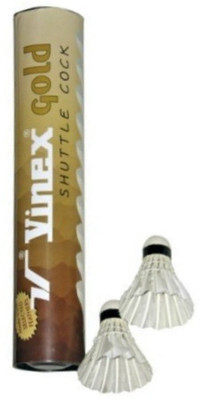 

Vinex GOLD Feather Shuttle - White(Medium, 77, Pack of 10)