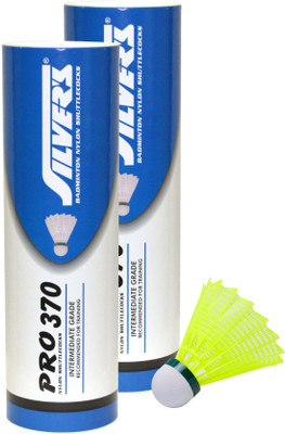 

Silver's Pro-370 Nylon Shuttle - Yellow(Slow, 75, Pack of 12)
