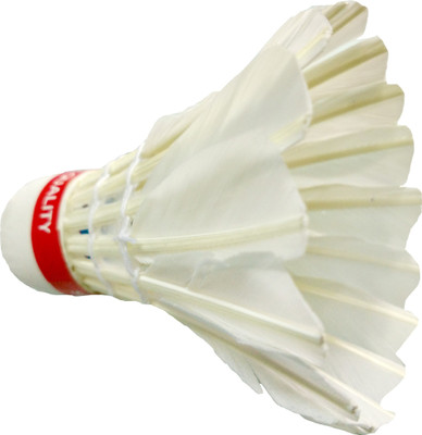 

Metro Sports Finest Quality Feather Shuttle - White(Medium, 77, Pack of 10)