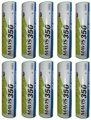 Yonex Mavis 350 Plastic Shuttle - Yellow(slow, 77, Pack of 60) available at flipkart for Rs.8899