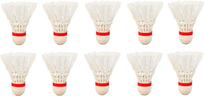 

Sports 101 Glide Feather Shuttle - White(Medium, 77, Pack of 10)