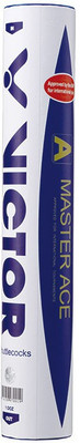 

Victor MASTER ACE Feather Shuttle - White(Slow, 75, Pack of 12)