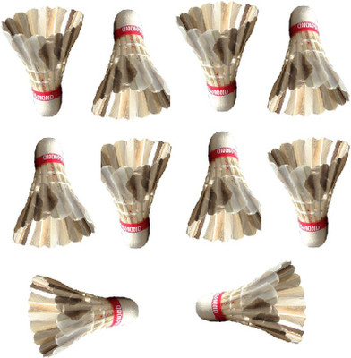 

KAMACHI Black Diamond Feather Shuttle - Multicolor(Medium, 77, Pack of 10)