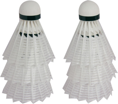 

Wilson Championship Nylon Shuttle - White(Medium, 77, Pack of 6)