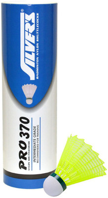 

Silver's Pro 370 Nylon Shuttle - Yellow(Slow, 75, Pack of 1)