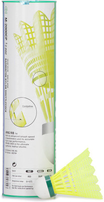 

Yonex Mavis 2000 Nylon Plastic Shuttle - Multicolor(Slow, 75, Pack of 6)