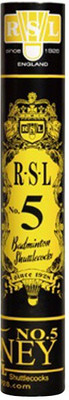 

RSL Tourney N-5 Feather Shuttle - White(Medium, 77, Pack of 12)