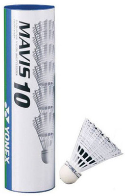 

Yonex Mavis 10 Badminton Shuttle Green::Yellow Plastic Shuttle - Green, Yellow(Medium, 77, Pack of 6)