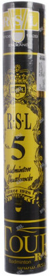 

RSL Tourney No.5 Feather Shuttle - White(Medium slow, 76, Pack of 12)