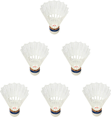 

KAMACHI 777 Nylon Shuttles Nylon Shuttle - Multicolor(Medium, 77, Pack of 6)