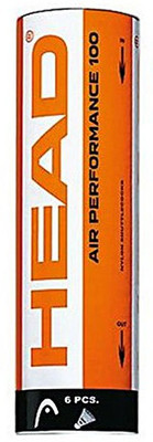 

Head Air Performance 100 Badminton Nylon Shuttle - Multicolor(Medium, 77, Pack of 6)