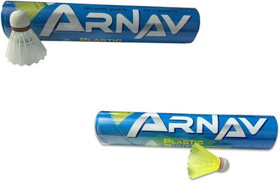 

Arnav A1 Plastic Shuttle - Yellow(Medium, 77, Pack of 20)