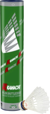 

KAMACHI 777 Nylon Shuttle - White(Medium, 77, Pack of 6)