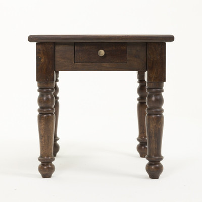 

Kingscrafts KC424 Solid Wood Side Table(Finish Color - Walnut Brown)