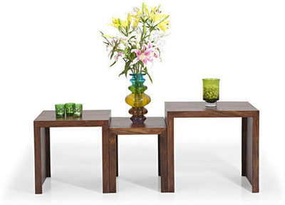 

Urban Ladder Hamilton Solid Wood Side Table(Finish Color - Teak)