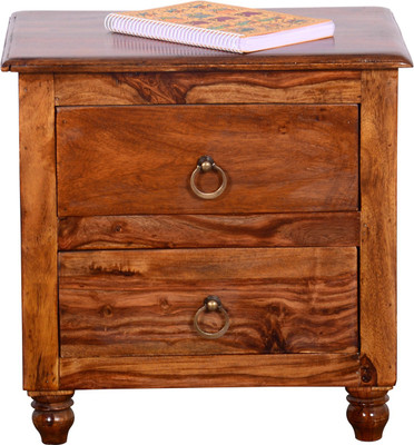 

Ringabell Solid Wood Bedside Table(Finish Color - Mahogany)