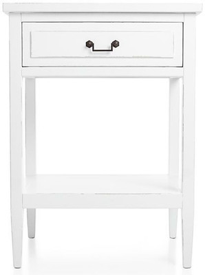 

WOOD CREATION Solid Wood Side Table(Finish Color - WHITE)