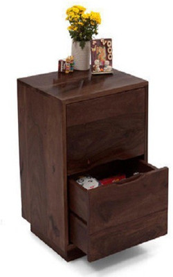 

Ringabell Two Drawer Solid Wood Bedside Table(Finish Color - Teak & Mahogony)