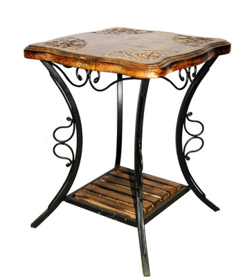 

Acme Production 05 Metal Side Table(Finish Color - Walnut Brown)