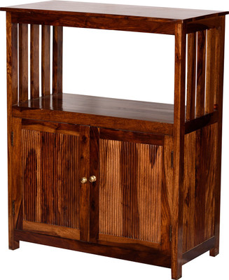 

Induscraft Solid Wood Console Table(Finish Color - Brown)
