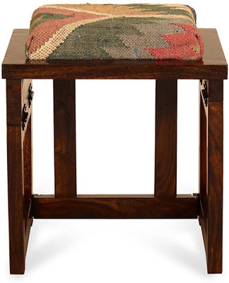 

Ringabell Foldable Solid Wood Side Table(Finish Color - Walnut Finish)