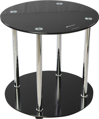 

Godrej Interio Glide Glass Corner Table(Finish Color - Black)