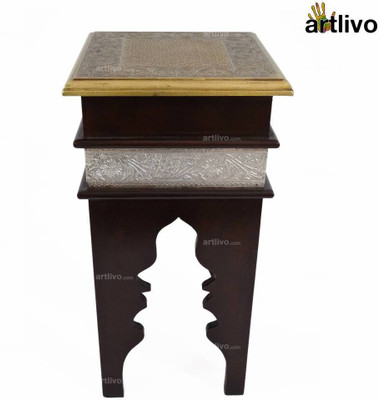 

Artlivo Artlivo Moroccan Side Table Metal Side Table(Finish Color - Brown::Gold::Silver)